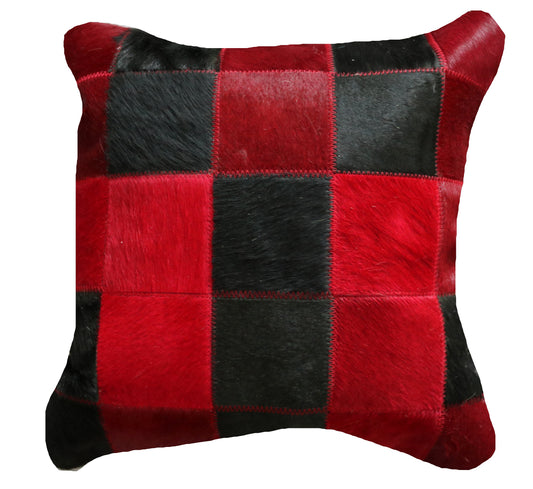 300900 Coussin Peau de Vache Cowhide Pillow Collection Quebecuir Premium