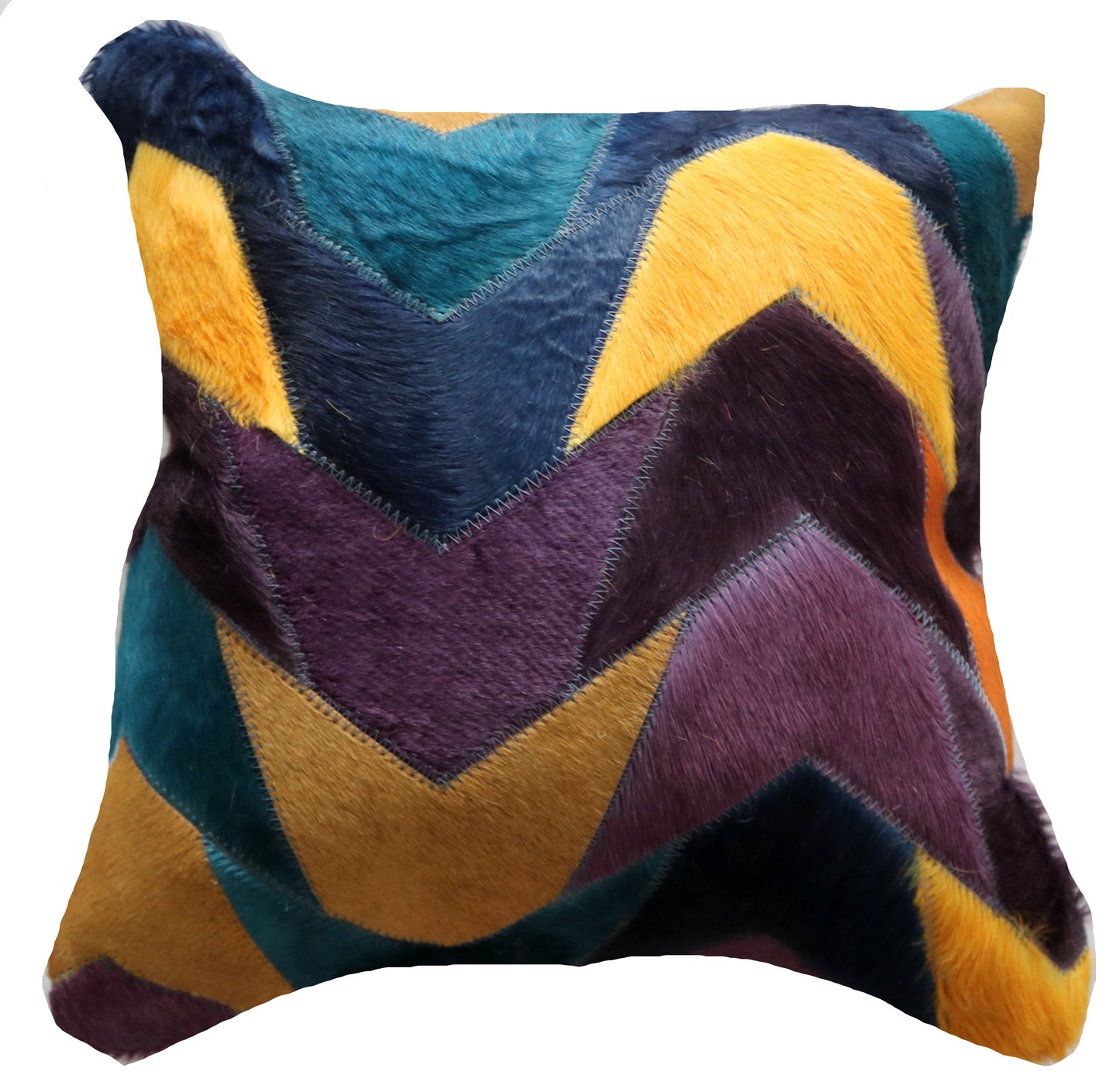 300905 Coussin Peau de Vache Cowhide Pillow Collection Quebecuir Premium