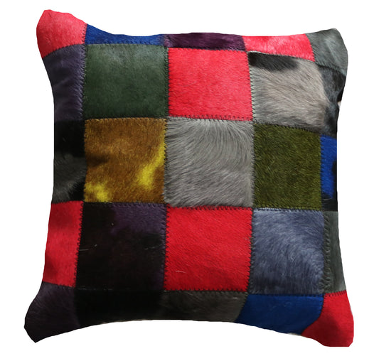 300906 Coussin Peau de Vache Cowhide Pillow Collection Quebecuir Premium
