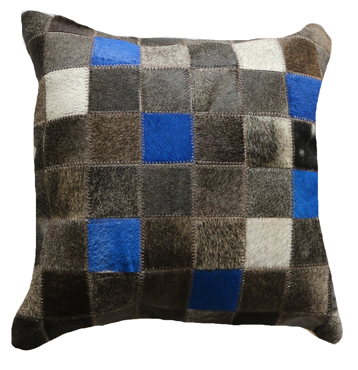 300909 Coussin Peau de Vache Cowhide Pillow Collection Quebecuir Premium