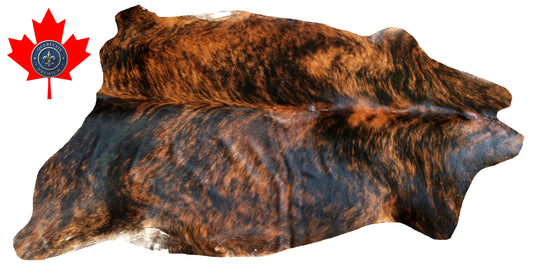 99886 Cowhide rug TRICOLOR    Collection Quebecuir Premium