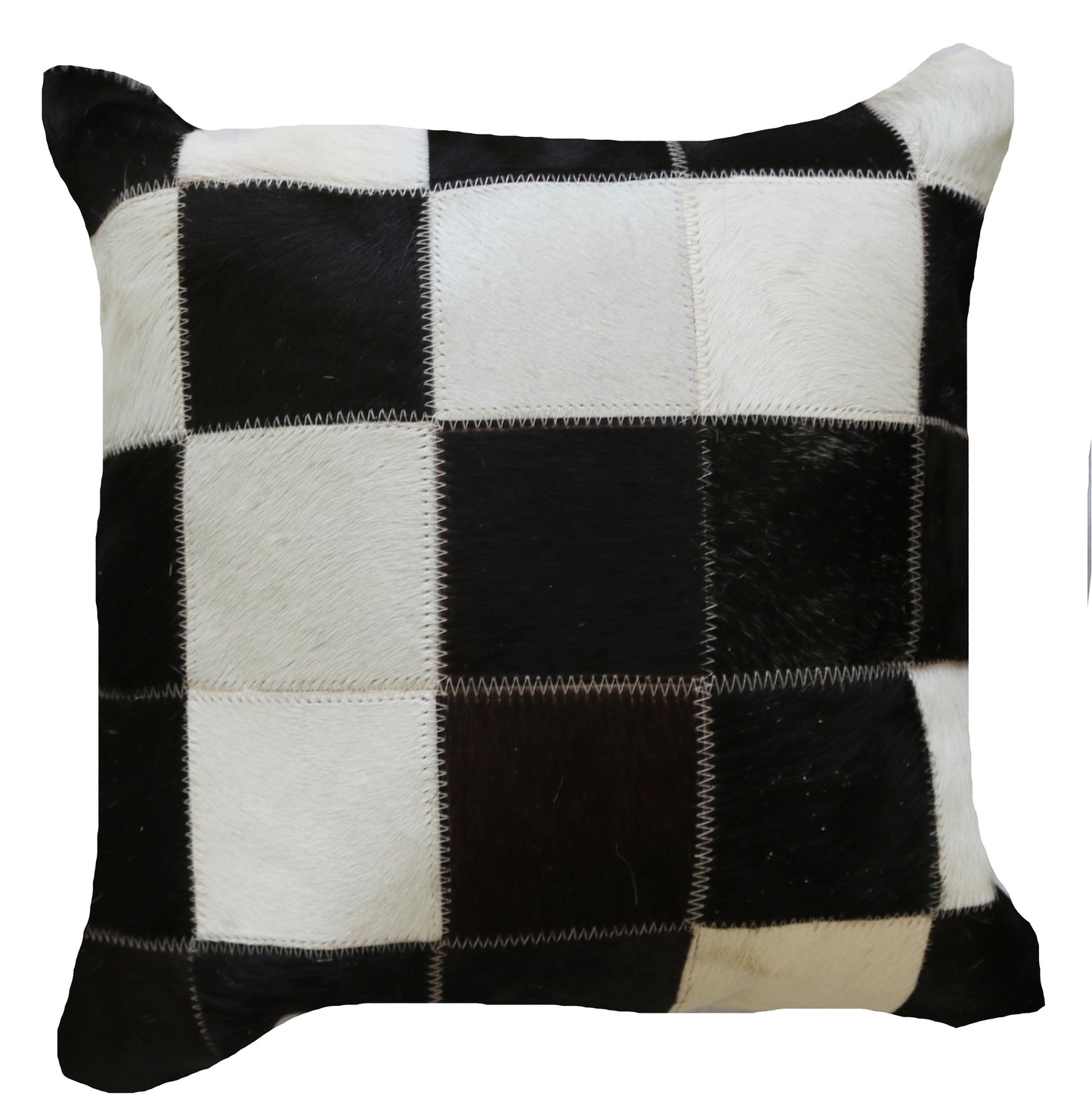 300928 Coussin Peau de Vache Cowhide Pillow Collection Quebecuir Premium