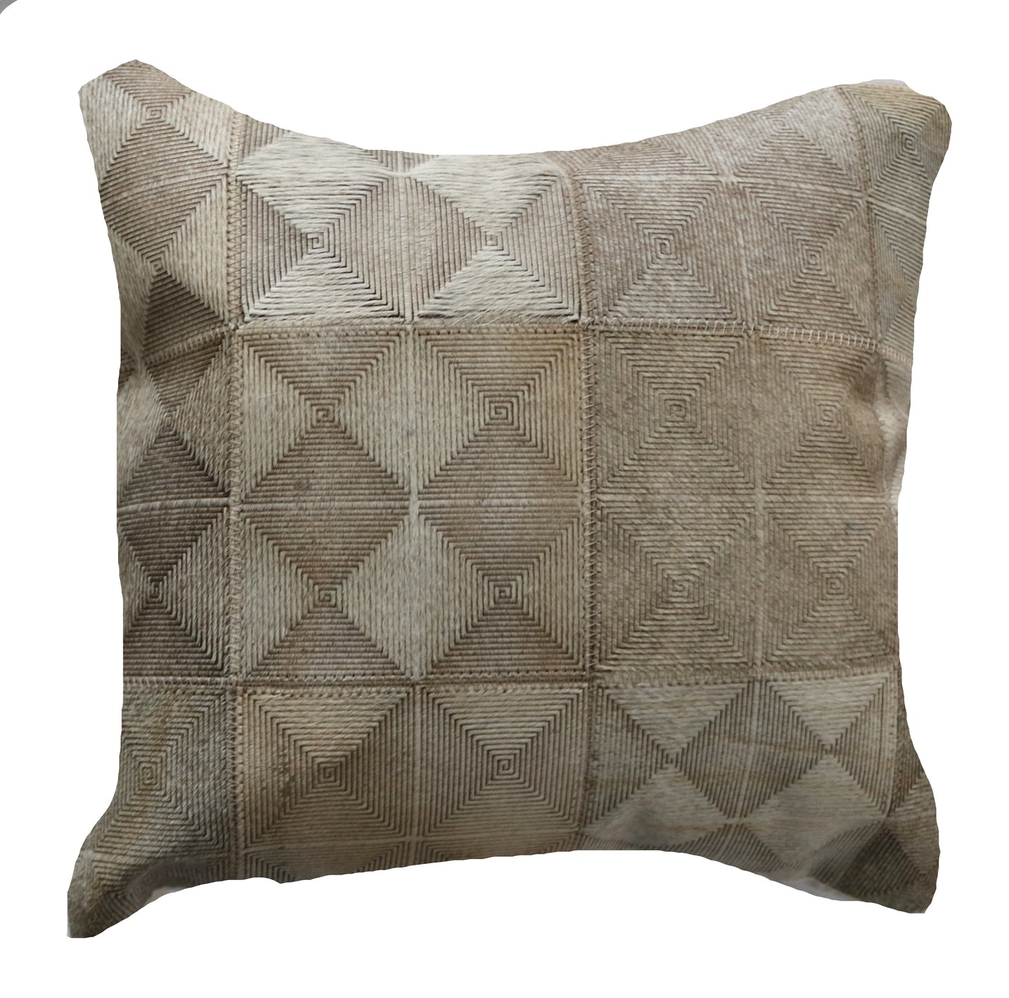 300934 Coussin Peau de Vache Cowhide Pillow Collection Quebecuir Premium