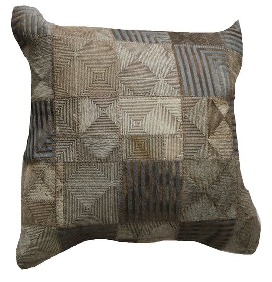 300936 Coussin Peau de Vache Cowhide Pillow Collection Quebecuir Premium