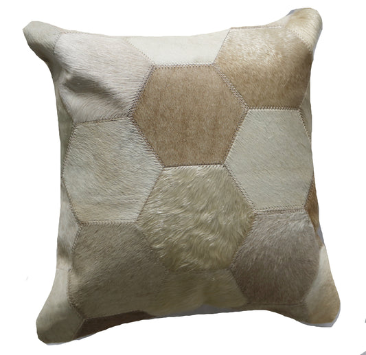 300940 Coussin Peau de Vache Cowhide Pillow Collection Quebecuir Premium