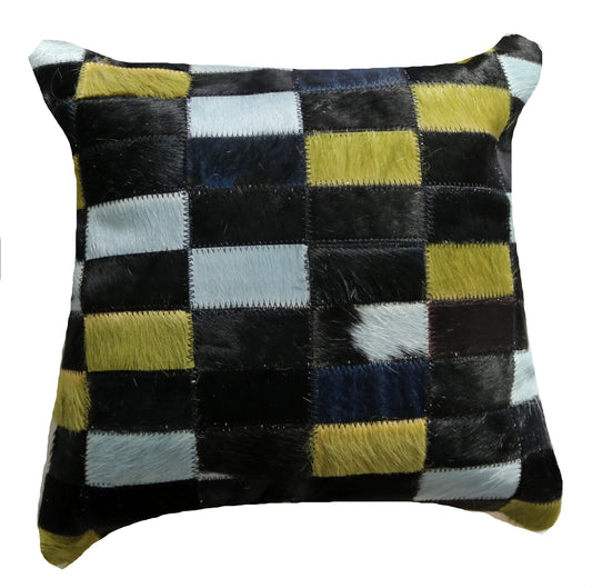 300943 Coussin Peau de Vache Cowhide Pillow Collection Quebecuir Premium
