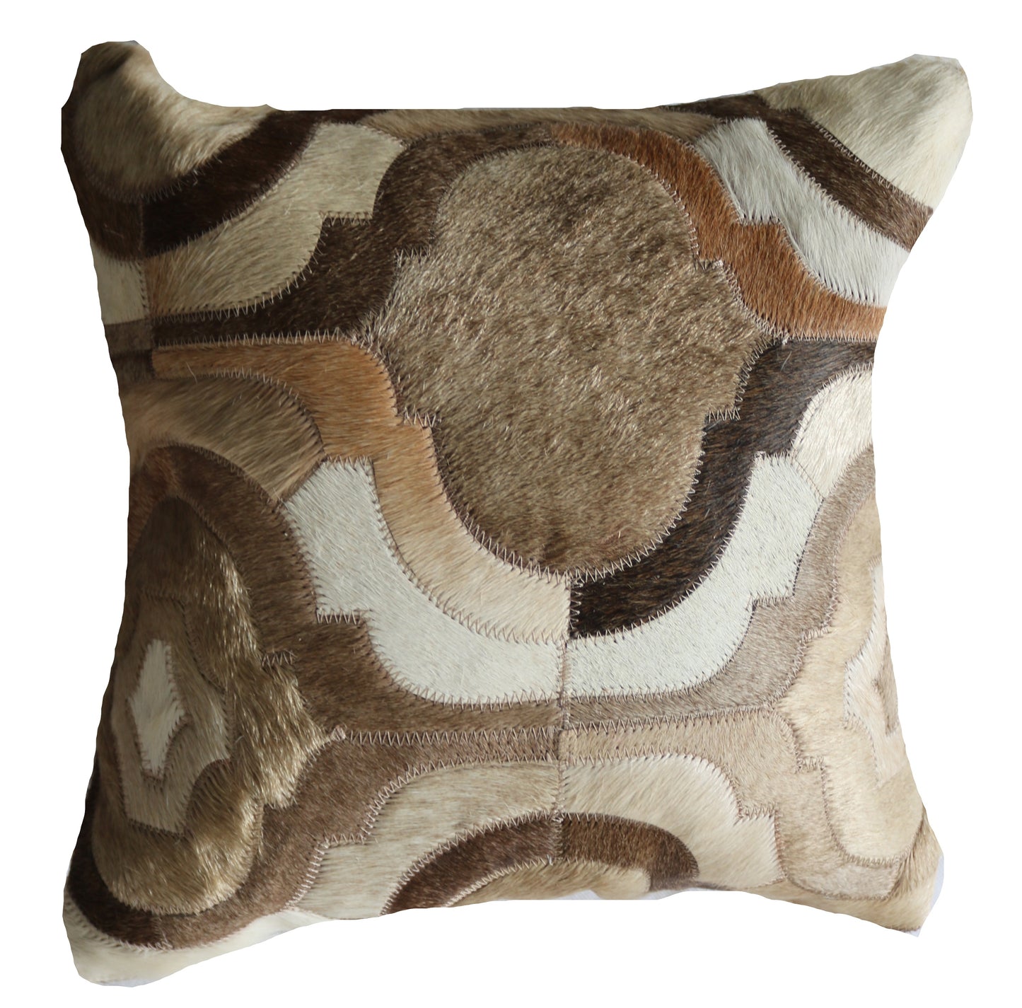 300956 Coussin Peau de Vache Cowhide Pillow Collection Quebecuir Premium