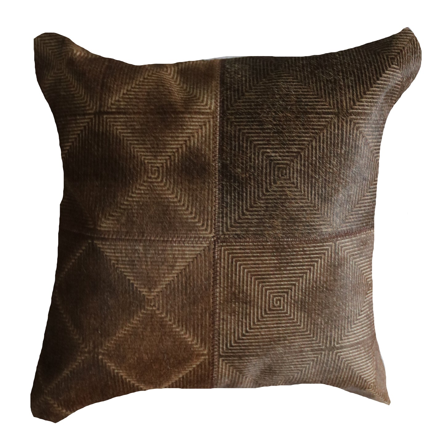 300967 Coussin Peau de Vache Cowhide Pillow Collection Quebecuir Premium