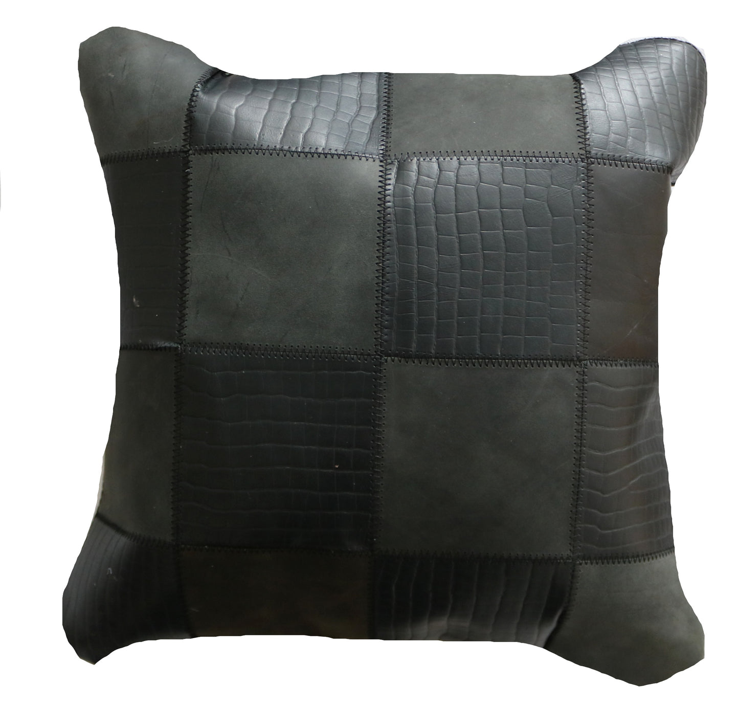 300973 Coussin Peau de Vache Cowhide Pillow Collection Quebecuir Premium