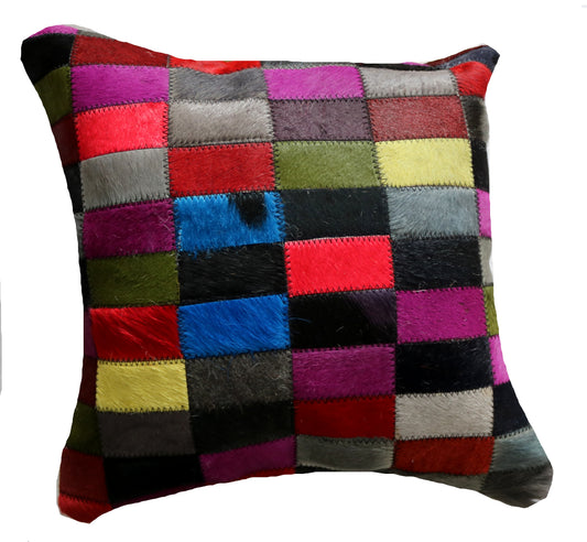 300978 Coussin Peau de Vache Cowhide Pillow Collection Quebecuir Premium