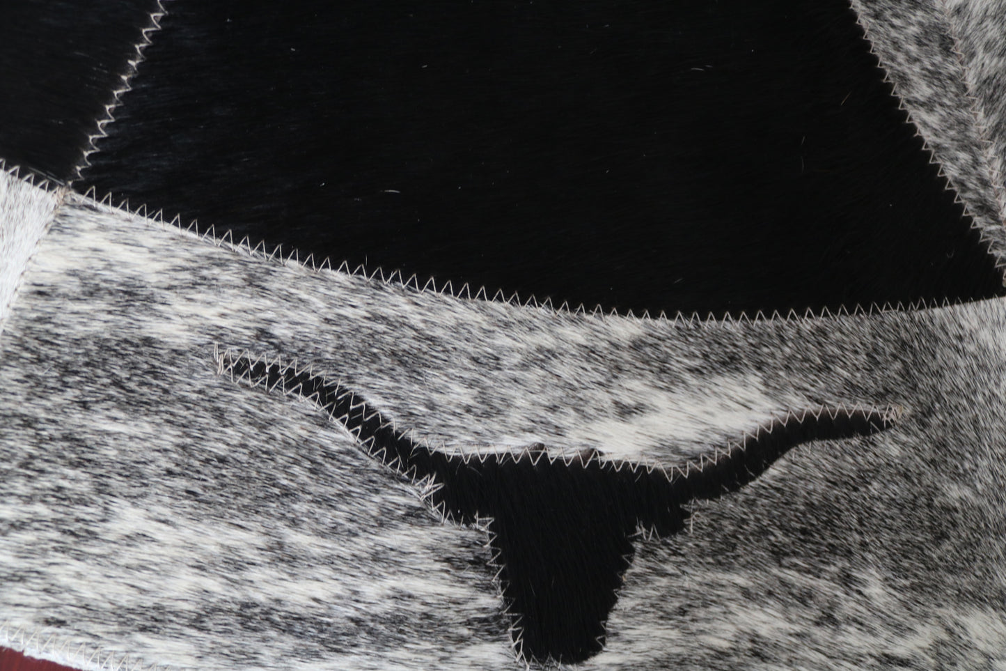 99900 Cowhide rug patchwork Collection Quebecuir Premium MANDALA ROUND