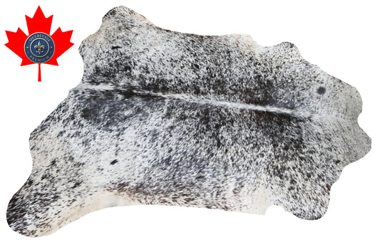 99906 Cowhide rug TRICOLOR    Collection Quebecuir Premium