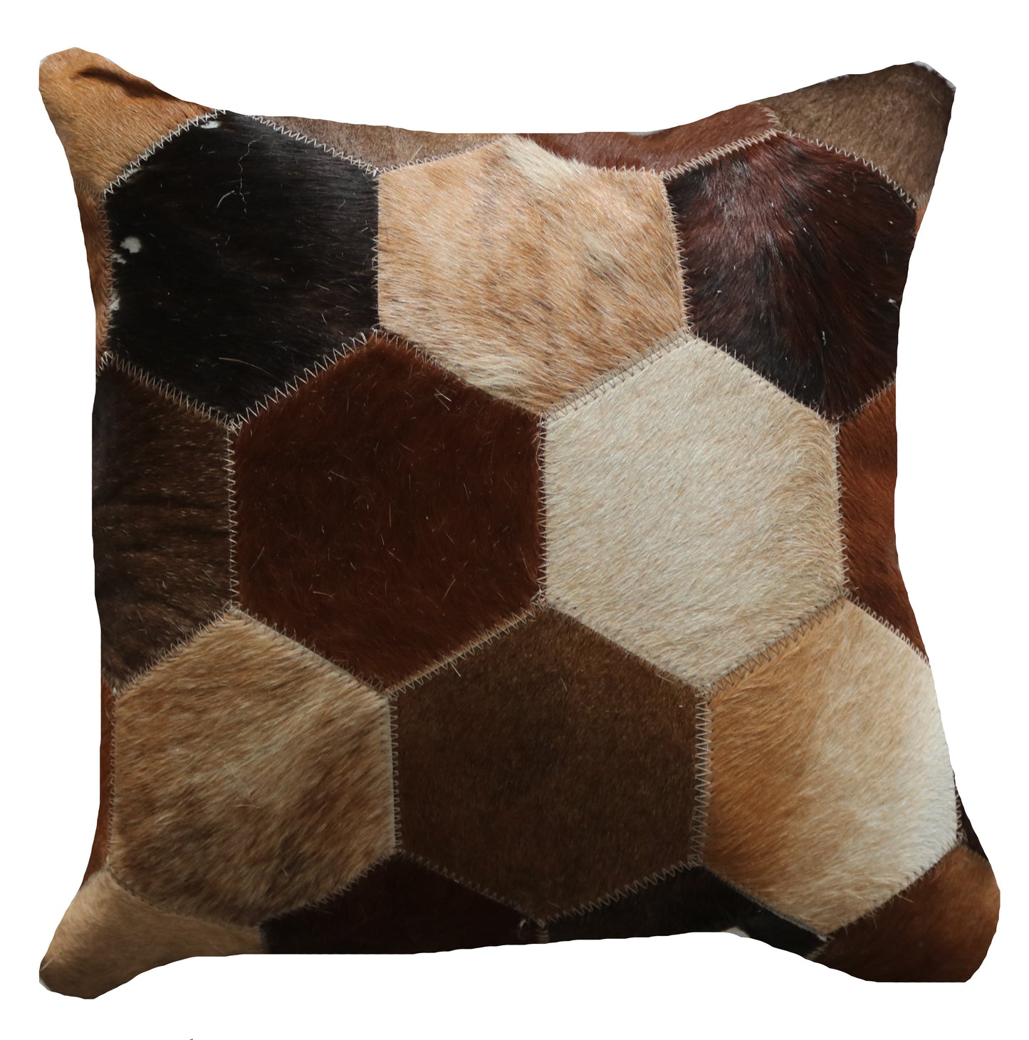 300986 Coussin Peau de Vache Cowhide Pillow Collection Quebecuir Premium