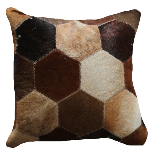 300986 Coussin Peau de Vache Cowhide Pillow Collection Quebecuir Premium