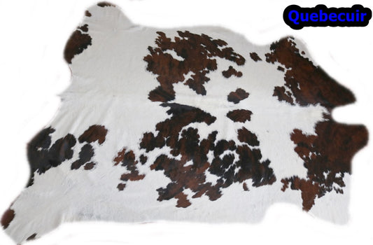 98275 - Cowhide Rug TRICOLOR - Collection Quebecuir Premium