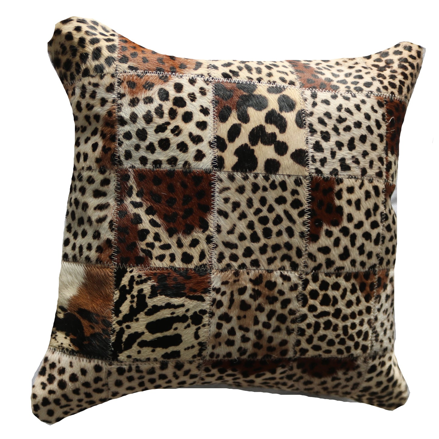 300999 Coussin Peau de Vache Cowhide Pillow Collection Quebecuir Premium