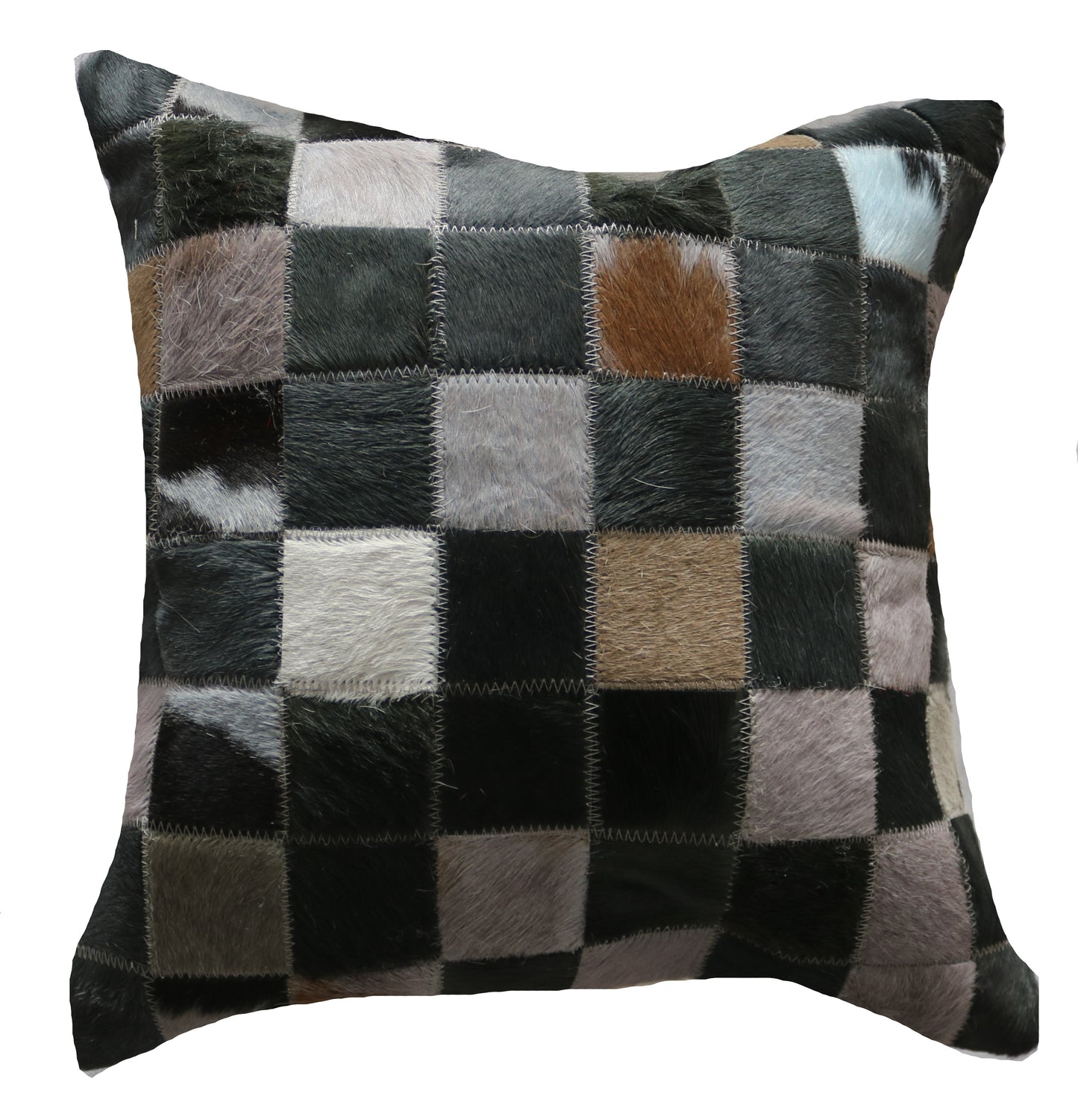 301002 Coussin Peau de Vache Cowhide Pillow Collection Quebecuir Premium