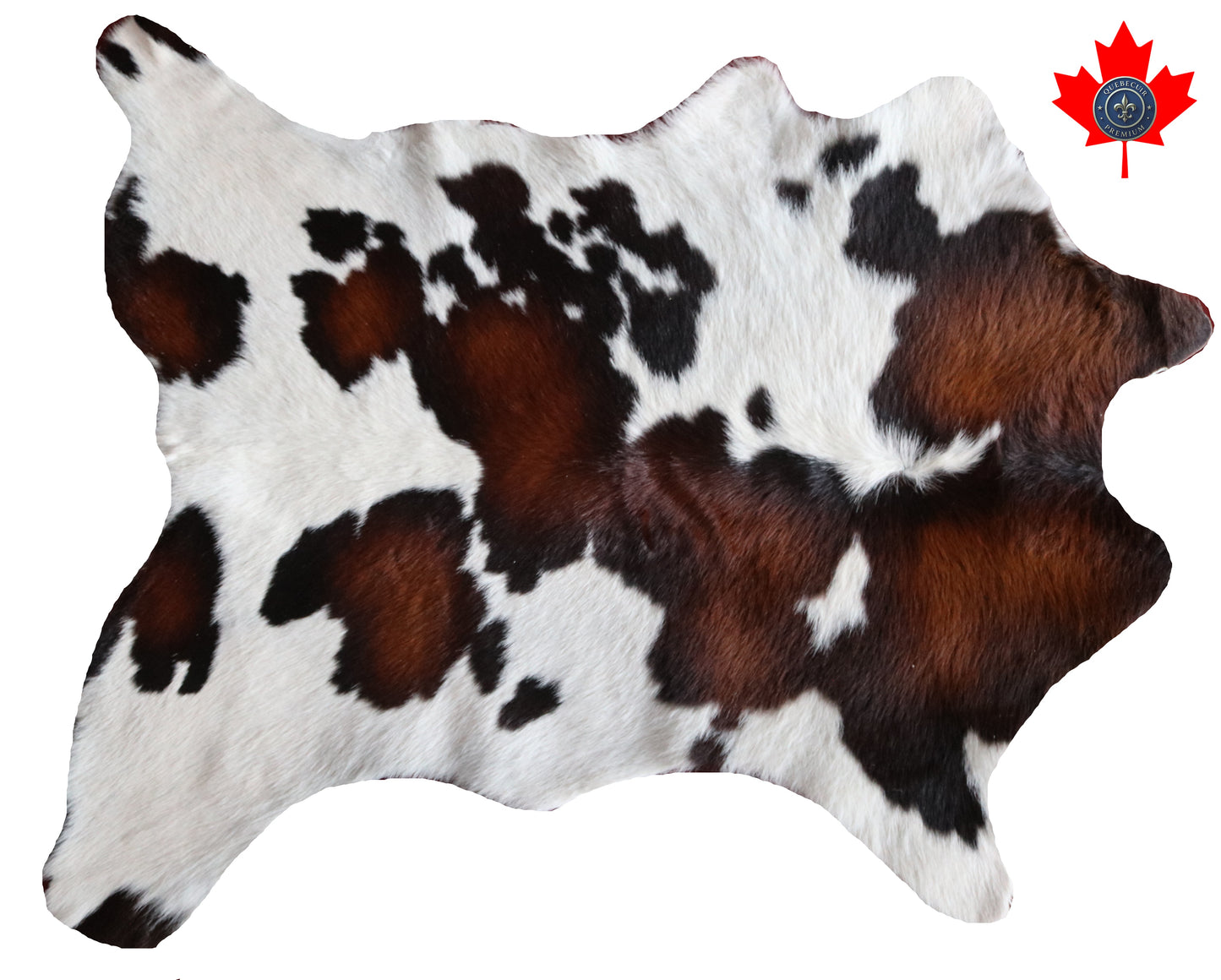 99934 Calfskin Tapis peau de veau TRICOLOR  Collection Quebecuir Premium