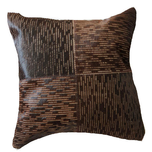 301025 Coussin Peau de Vache Cowhide Pillow Collection Quebecuir Premium