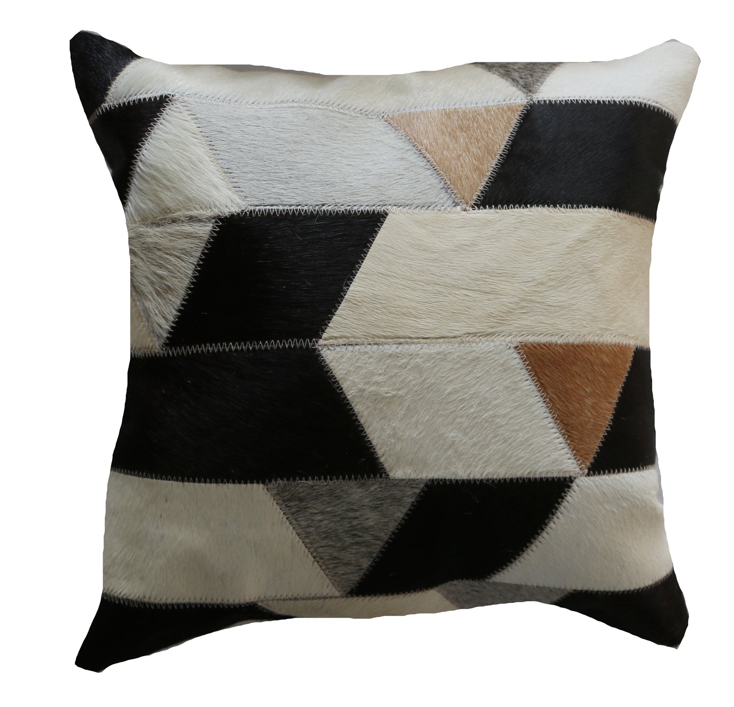 301026 Coussin Peau de Vache Cowhide Pillow Collection Quebecuir Premium