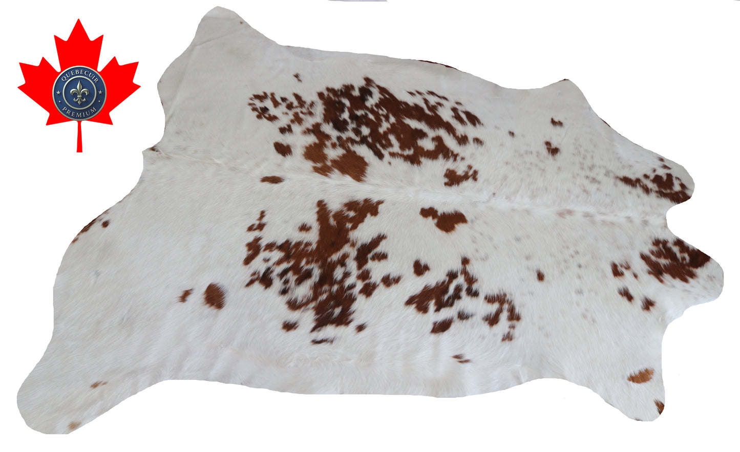 99938 Cowhide rug TRICOLOR Collection Quebecuir Premium