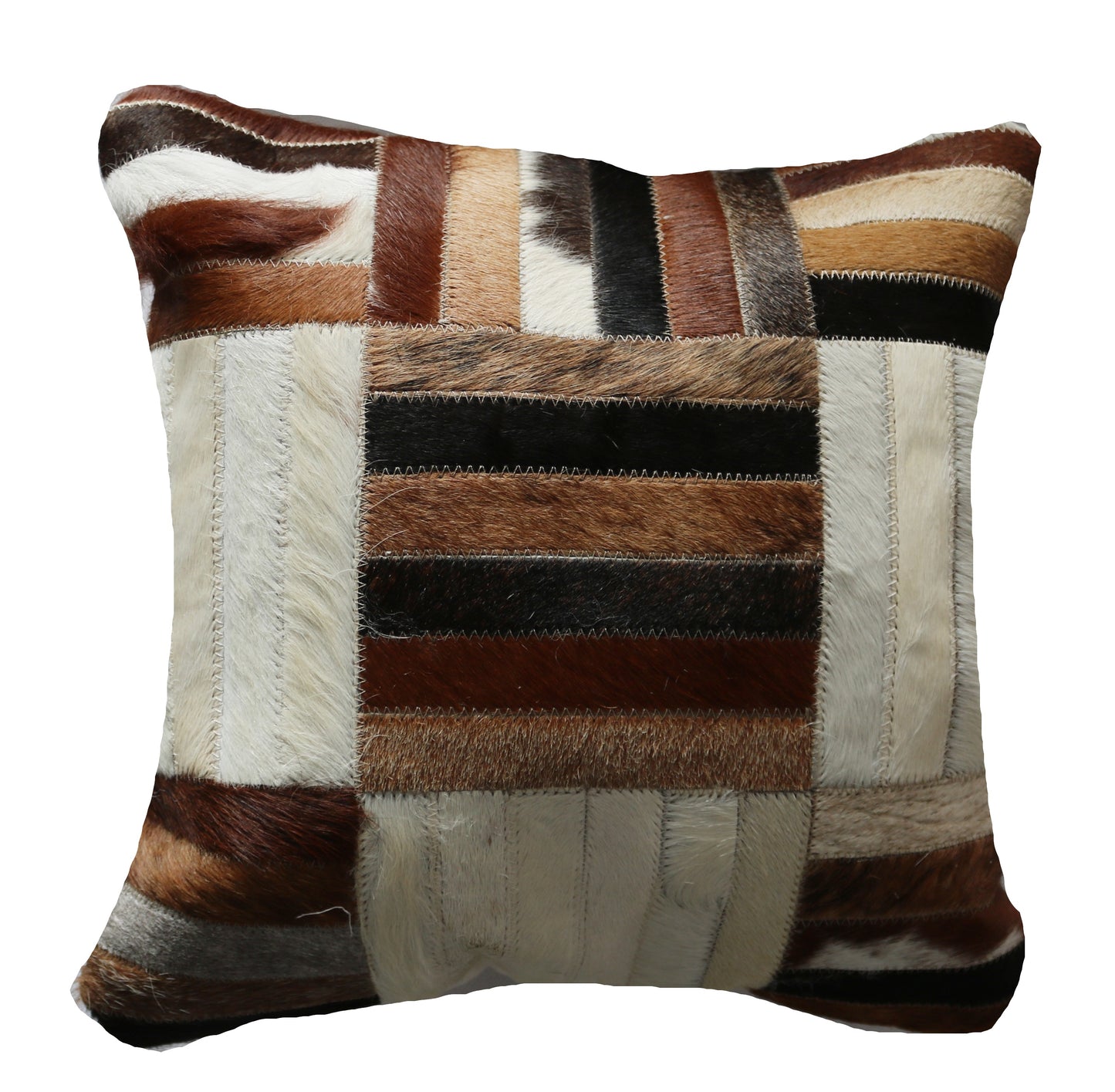 301042 Coussin Peau de Vache Cowhide Pillow Collection Quebecuir Premium