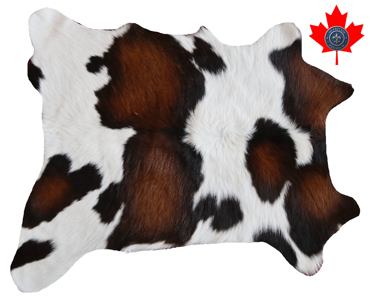 99954 Calfskin Tapis peau de veau TRICOLOR  Collection Quebecuir Premium