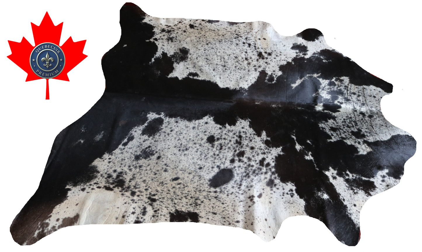 200576 Cowhide rug  TRICOLOR  Collection Quebecuir Premium