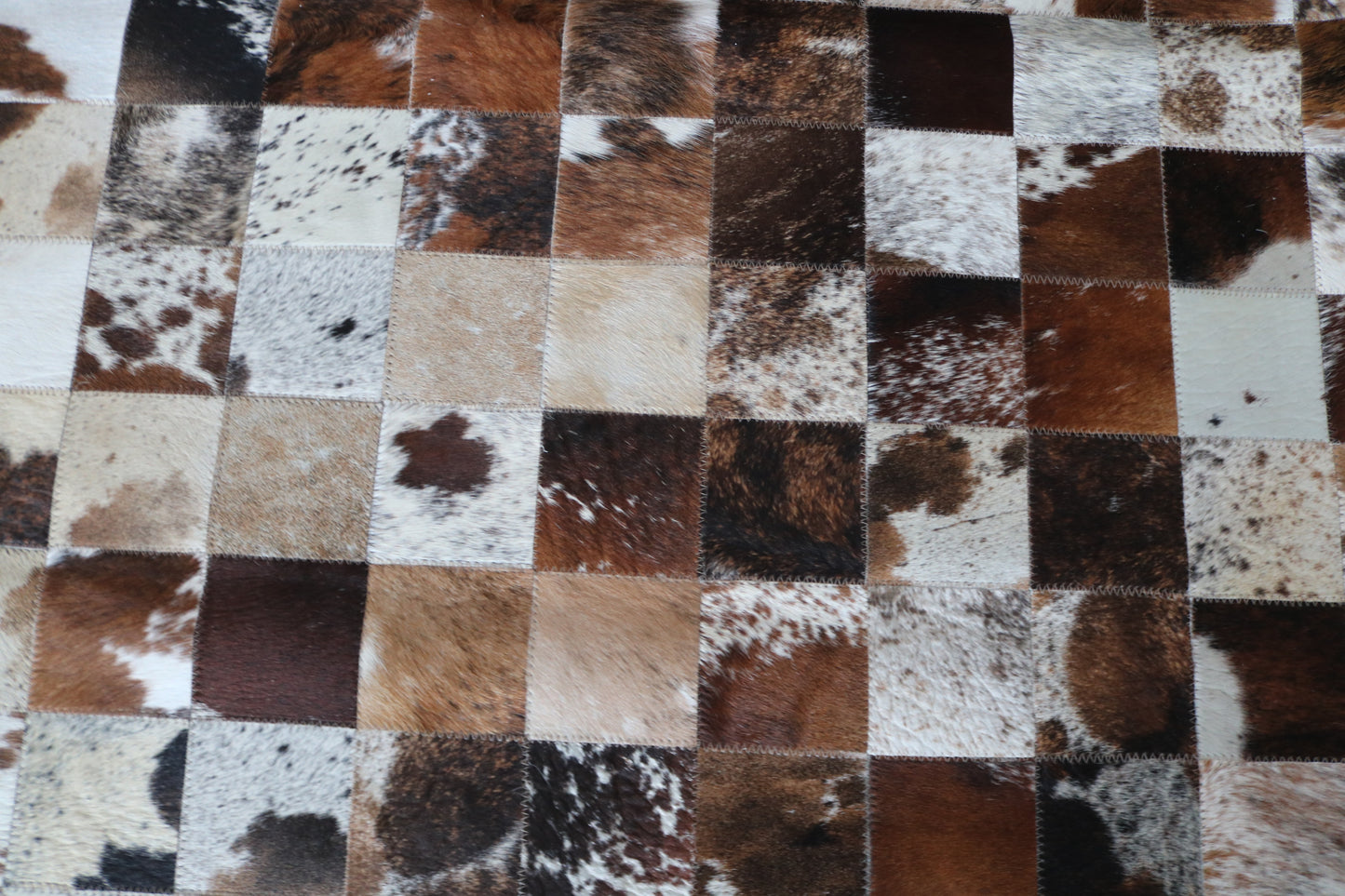 100017 Cowhide rug Patchwork Collection Quebecuir Premium