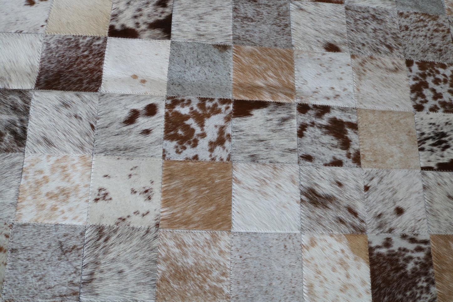 100018 Cowhide rug Patchwork Collection Quebecuir Premium