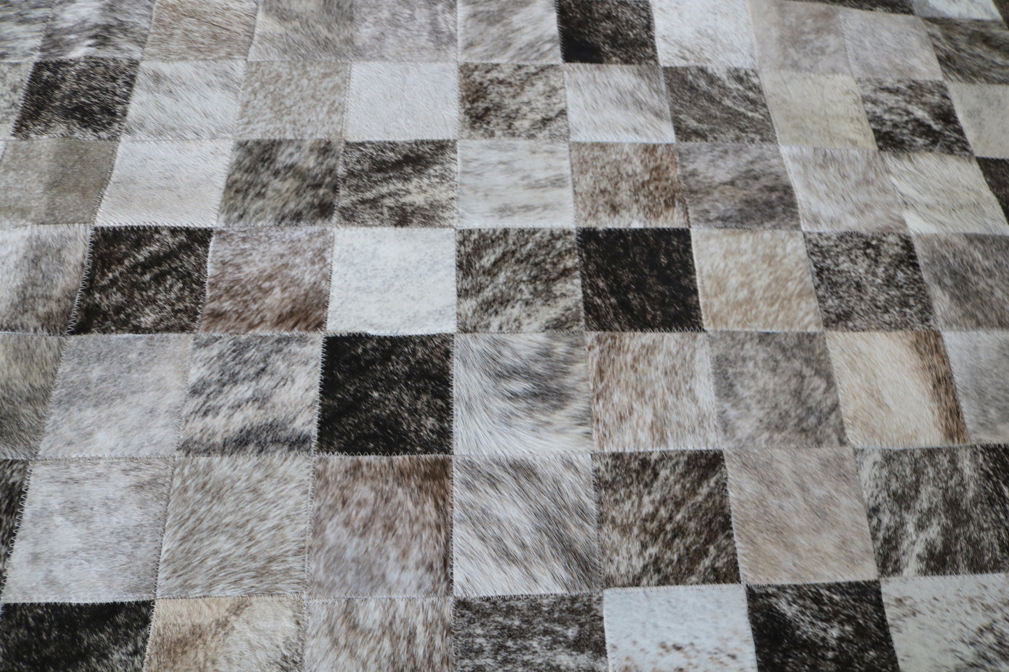 200575 Cowhide rug Patchwork Collection Quebecuir Premium