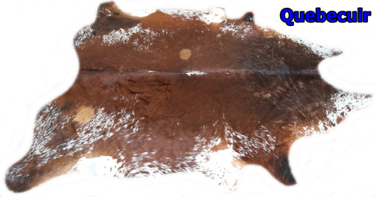 98436 - Cowhide Rug Tapis Peau de Vache BIG SIZE  XXL - Collection Quebecuir Premium