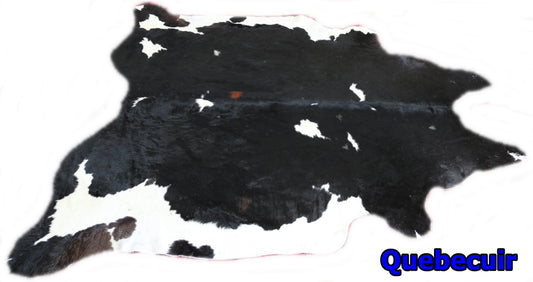 98443- Cowhide Rug Tapis Peau de Vache BIG SIZE  XXL - Collection Quebecuir Premium