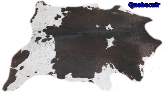 98455- Cowhide Rug Tapis Peau de Vache    - Collection Quebecuir Premium
