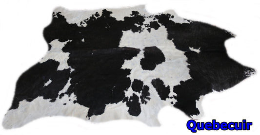 98464- Cowhide Rug Tapis Peau de Vache BIG SIZE  XXL - Collection Quebecuir Premium