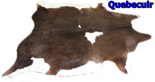 98479- Cowhide Rug Tapis Peau de Vache BIG SIZE  XXL  - Collection Quebecuir Premium