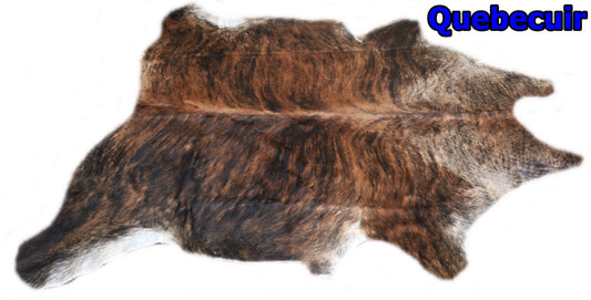 98472- Cowhide Rug Tapis Peau de Vache BIG SIZE  XXL  - Collection Quebecuir Premium