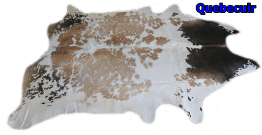 98483 - Cowhide Rug Tapis Peau de Vache  S BIG SIZE XXXL   - Collection Quebecuir Premium