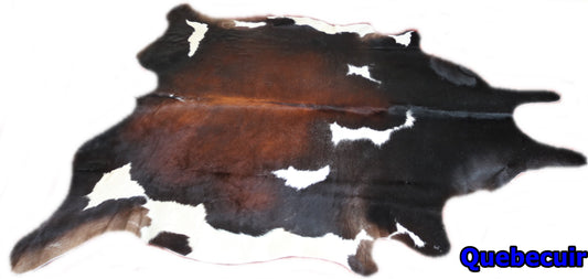 98486 - Cowhide Rug Tapis Peau de Vache  SUPER  BIG SIZE XXXL   - Collection Quebecuir Premium
