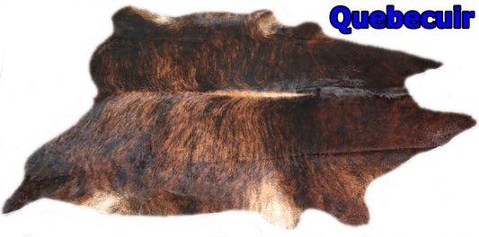 98492 - Cowhide Rug Tapis Peau de Vache  SUPER  BIG SIZE XXXL    - Collection Quebecuir Premium