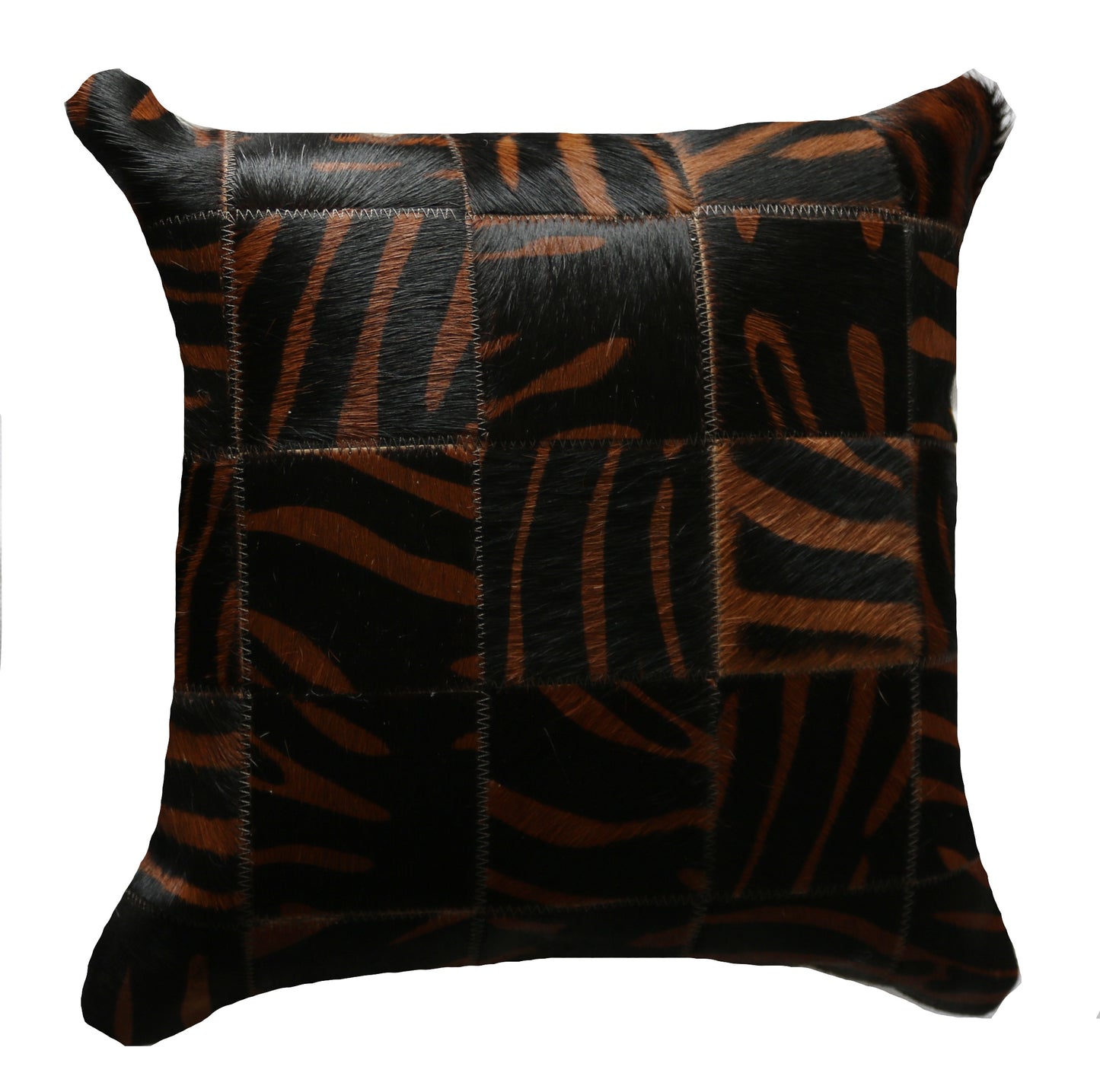 301052 Coussin Peau de Vache Cowhide Pillow Collection Quebecuir Premium