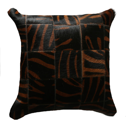 301052 Coussin Peau de Vache Cowhide Pillow Collection Quebecuir Premium