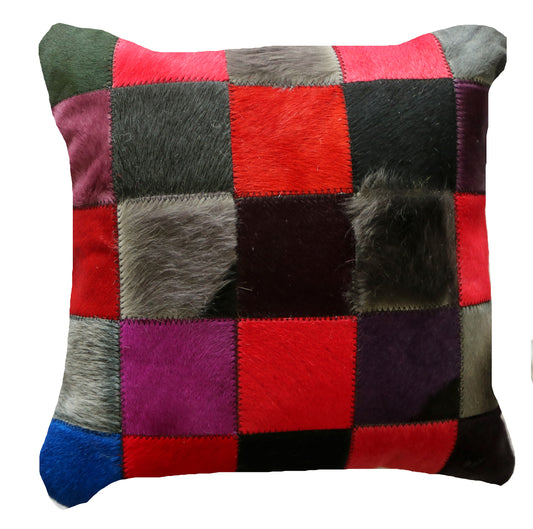 301054 Coussin Peau de Vache Cowhide Pillow Collection Quebecuir Premium