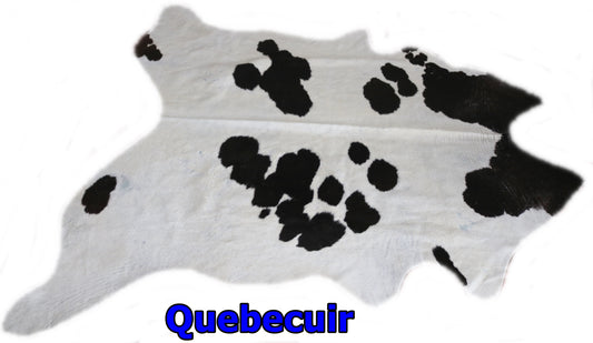 98527 - Cowhide Rug Tapis Peau de Vache  - Collection Quebecuir Premium