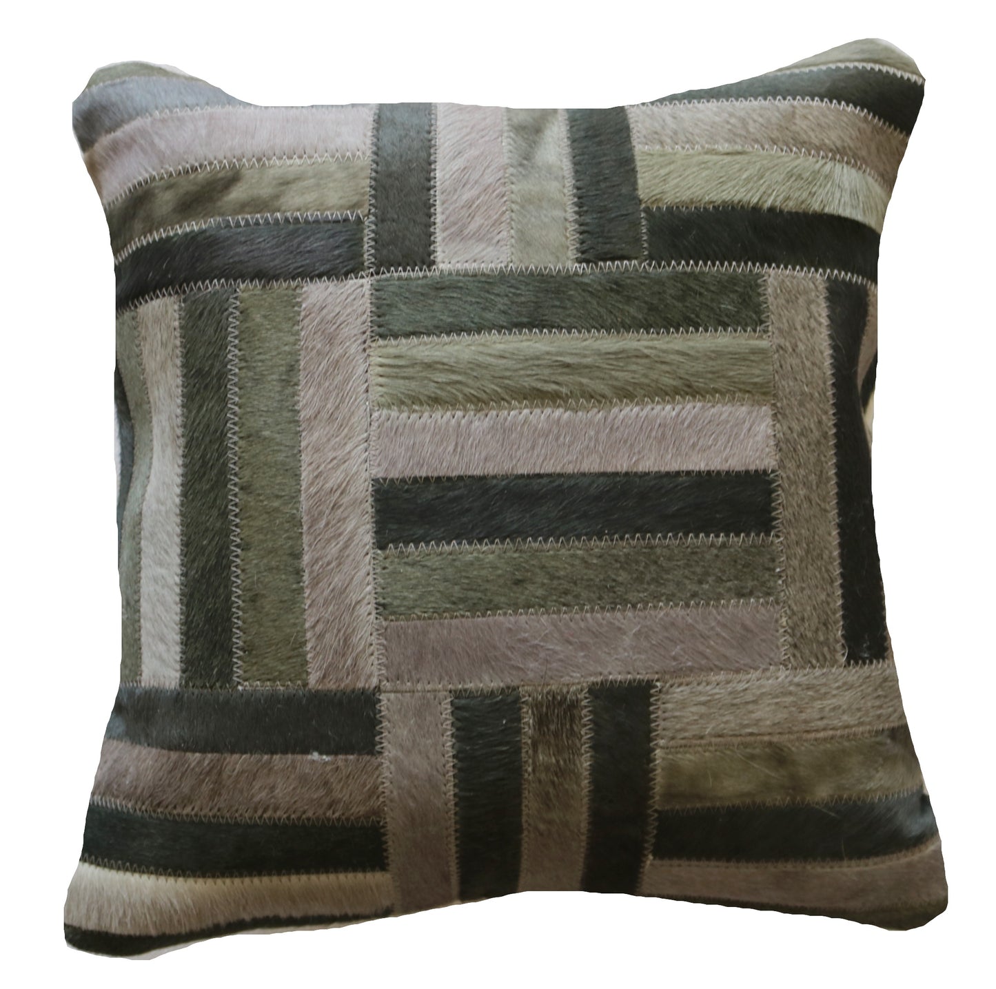 301060 Coussin Peau de Vache Cowhide Pillow Collection Quebecuir Premium