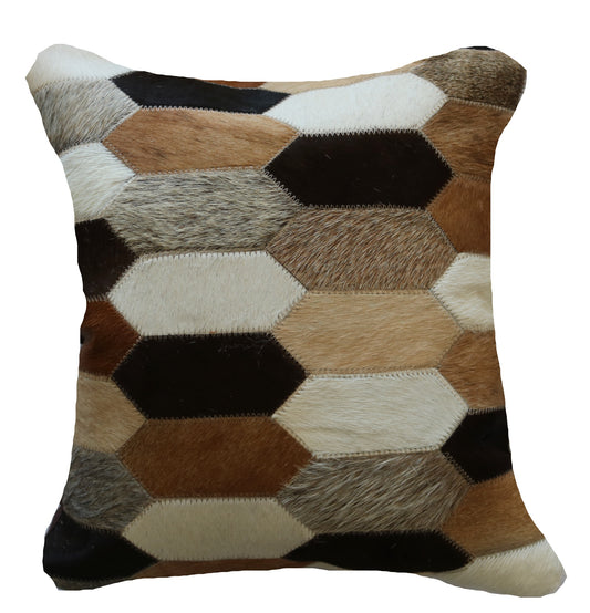 301061 Coussin Peau de Vache Cowhide Pillow Collection Quebecuir Premium