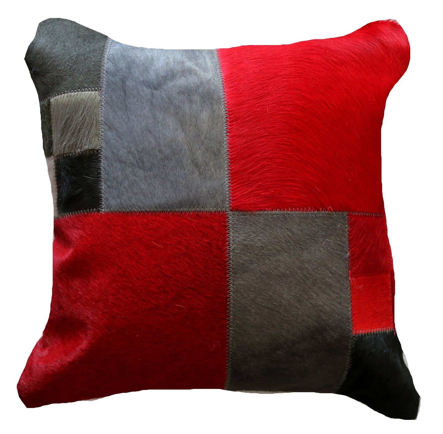 301062 Coussin Peau de Vache Cowhide Pillow Collection Quebecuir Premium