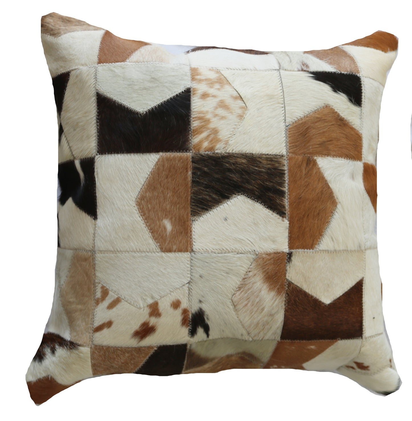 301072 Coussin Peau de Vache Cowhide Pillow Collection Quebecuir Premium