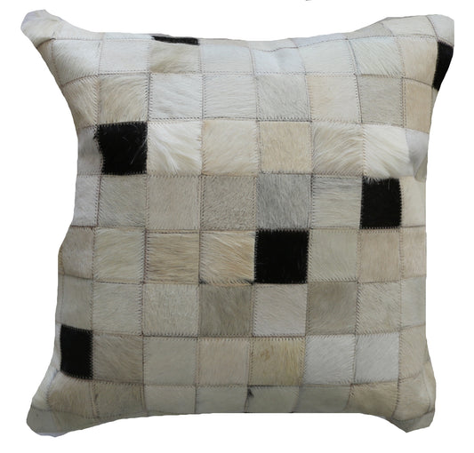 301082 Coussin Peau de Vache Cowhide Pillow Collection Quebecuir Premium