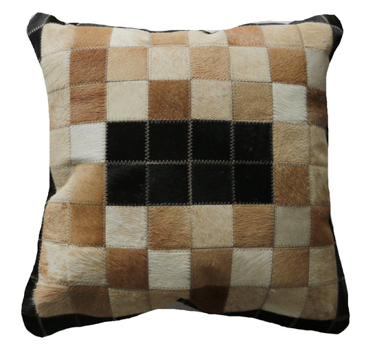 301087 Coussin Peau de Vache Cowhide Pillow Collection Quebecuir Premium